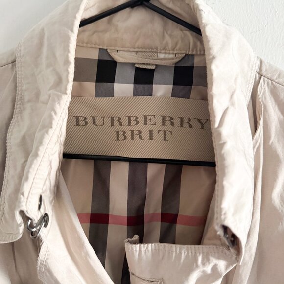 Burberry Tan Classic Trench Coat US 8 - Picture 4 of 8